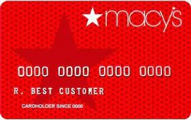 Macy's store credit card 美国最好的信用卡