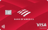 bank of america rewards card
